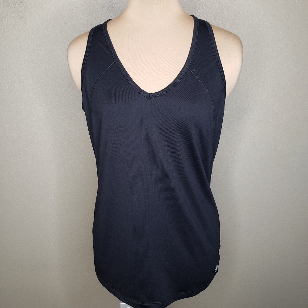 Alo Cool Fit Medium Black racerback tank top